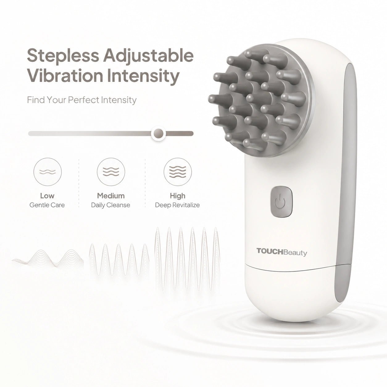 TOUCHBeauty™ Electric Scalp Massager丨Multi-Function Cleanser & Massager - TOUCHBeauty