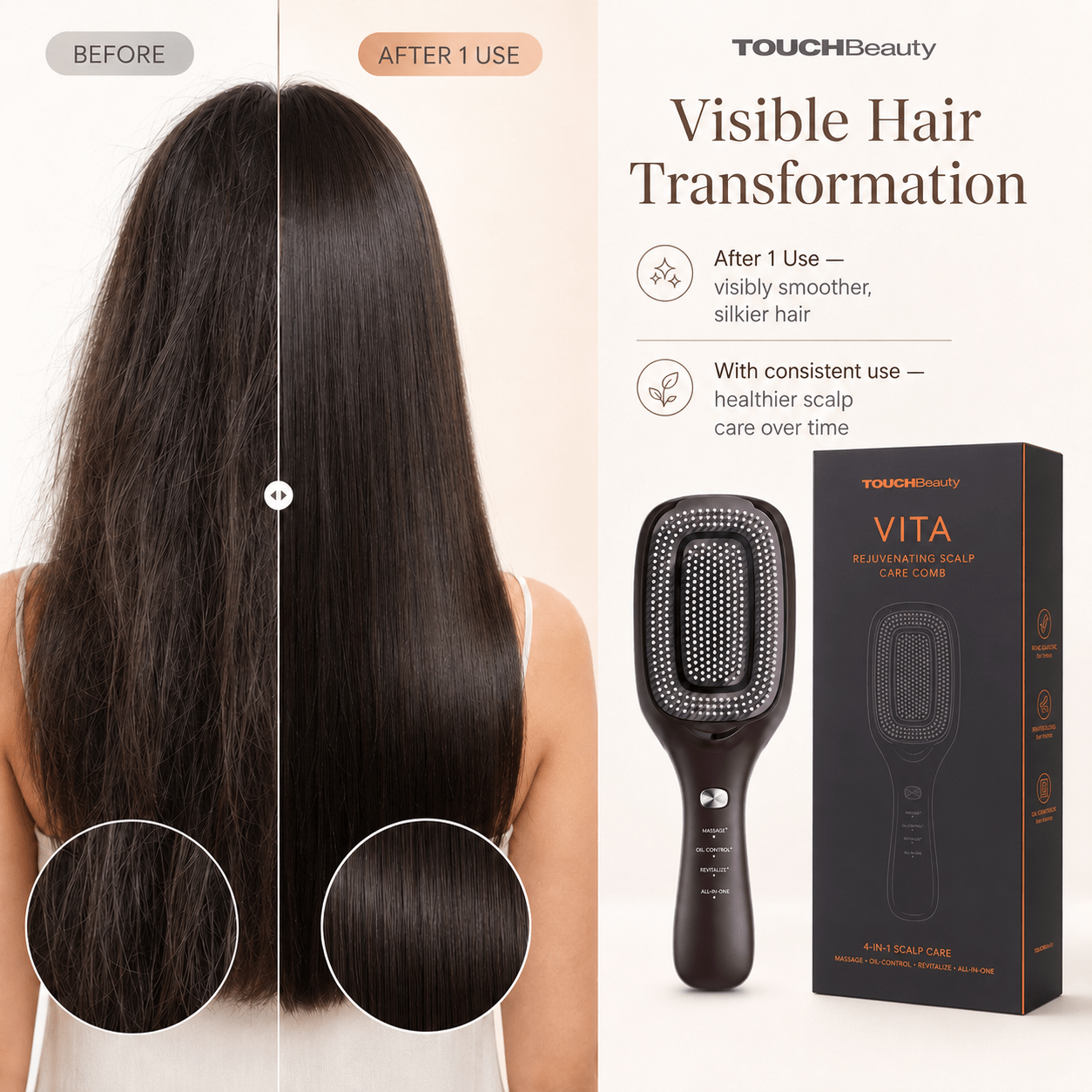 TOUCHBeauty™ VITA Multi-Function Hair Care Comb🔥Best Selling🔥 - TOUCHBeauty