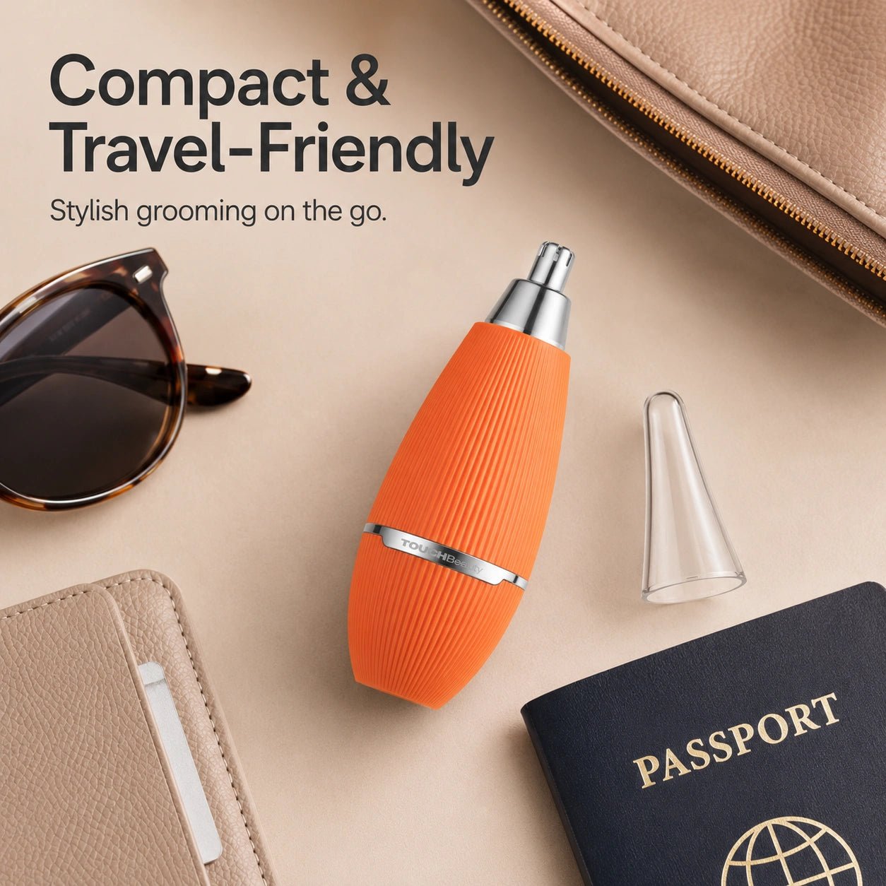 TOUCHBeauty™ Electric Nose Hair Trimmer – Safe, Sharp & Waterproof Grooming - TOUCHBeauty