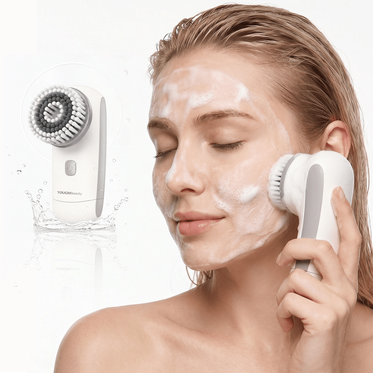 TOUCHBeauty™ Electric Scalp Massager丨Multi-Function Cleanser & Massager - TOUCHBeauty