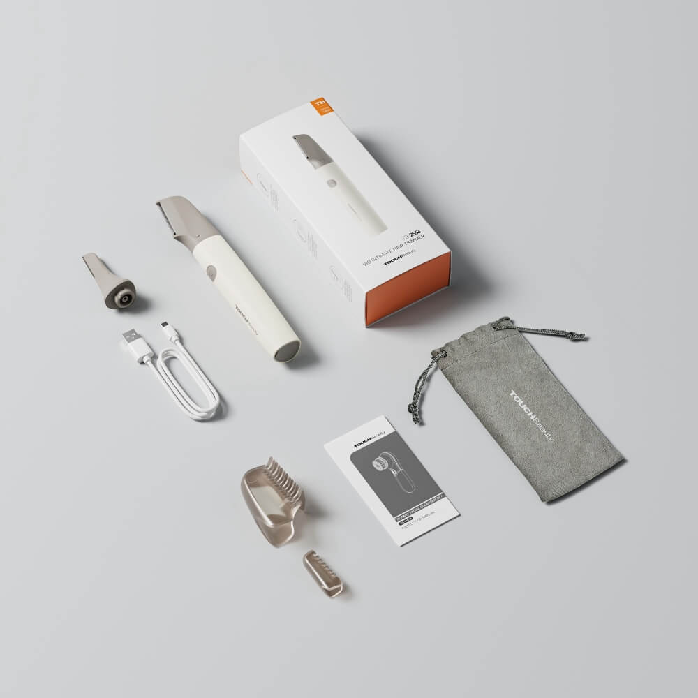 TOUCHBeauty VIO Precision Trimmer | Gentle & Safe Hair Removal for